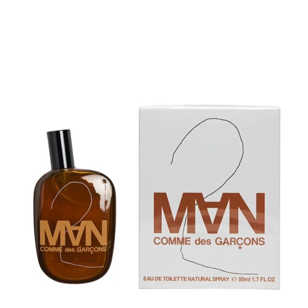 New Comme Des Garçons 2 Man 50ml EDT Spray - Sealed Packaging